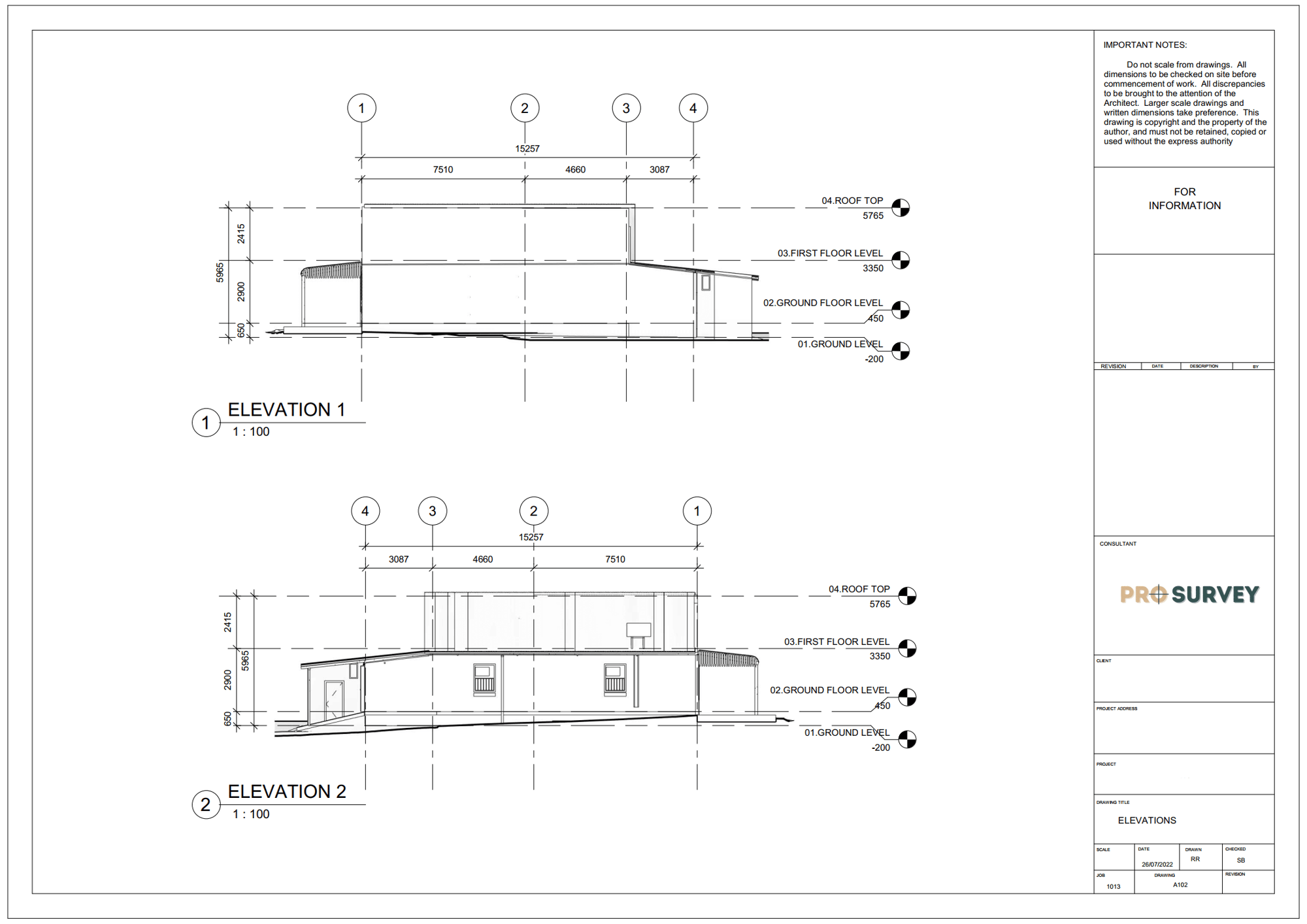 Elevations