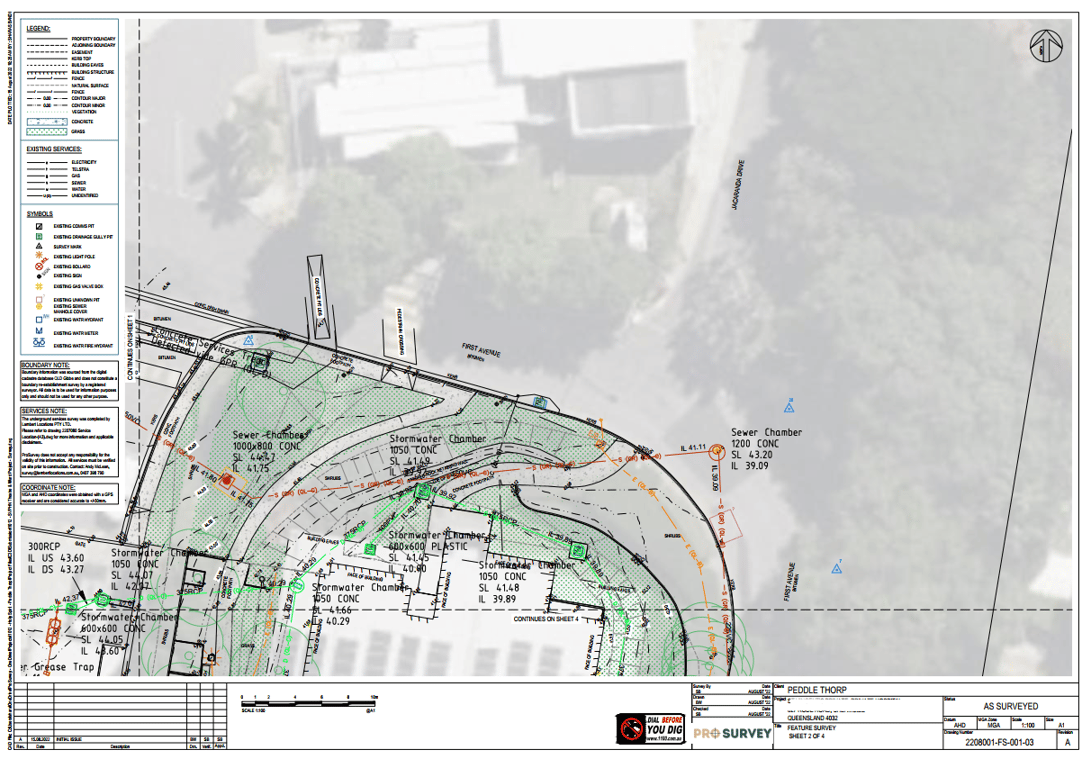 Large 3D survey model